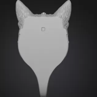 Steampunk Cat Head Wall Hook (for 3D print) - Model thumbnail 5