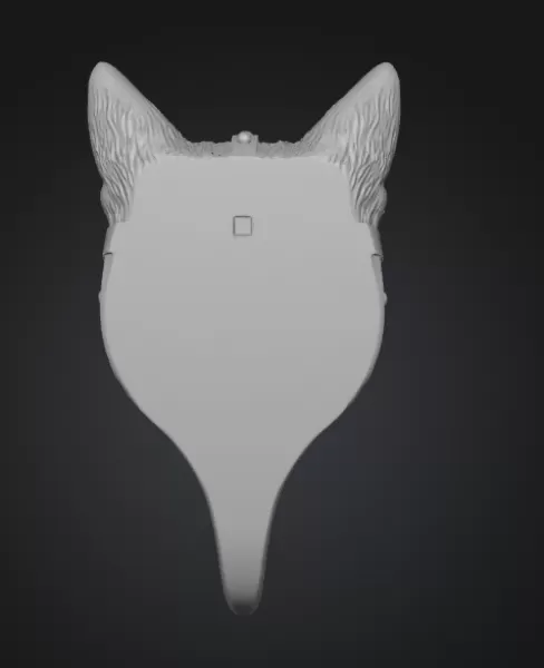 Steampunk Cat Head Wall Hook (for 3D print) - Model preview 5