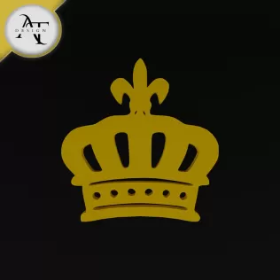 Simple Crown Symbol - 2D Art