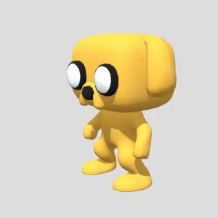 Funko Pop! Adventure Time - Jake the Dog - Model thumbnail 2