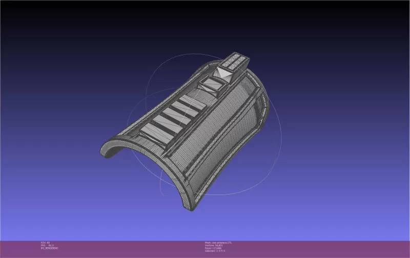 Star Wars The Mandalorian Cara Dune Arm Piece - Model preview 4