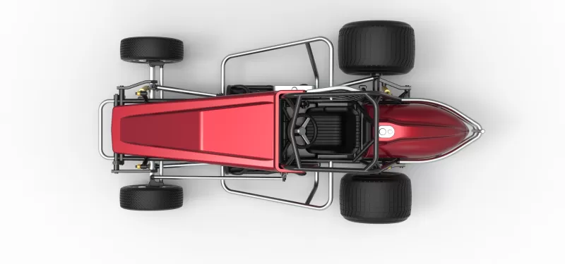 Vintage Dirt Silver Crown Car Scale 1:25 - Model preview 11