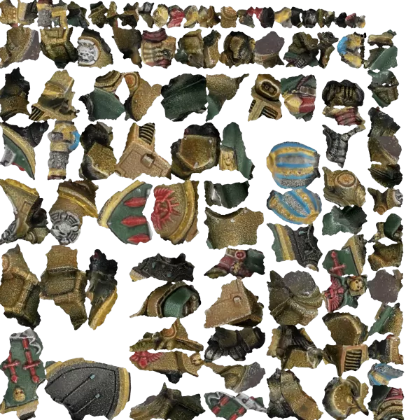 Warrior of the Imperium A Detailed 3D Model for 3D print model - Model preview 1