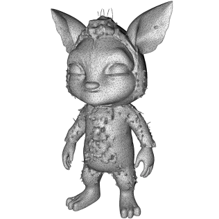 Woodland Fae Character Pack (10 High-Poly Kitbash Figures) - Model thumbnail 5