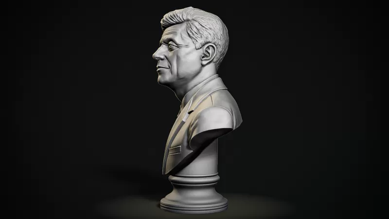 John F. Kennedy #RoZ - Model preview 4