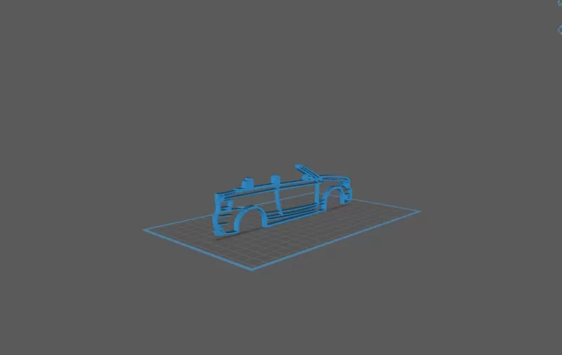 BMW - E88 2009 Wall Art - Model preview 2