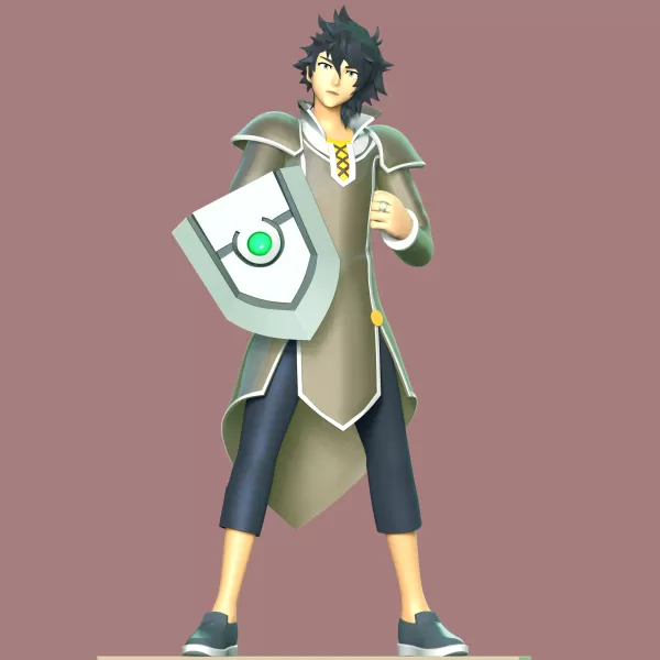 Naofumi Iwatani Fan Art - Model preview 1