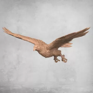 Flying Eagle Statue - Model thumbnail 5