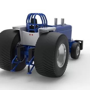 Pro Stock Pulling Tractor Version 5 Scale 1:25 - Model thumbnail 15