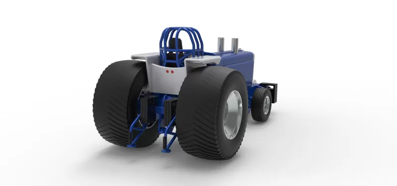 Pro Stock Pulling Tractor Version 5 Scale 1:25 - Model preview 15