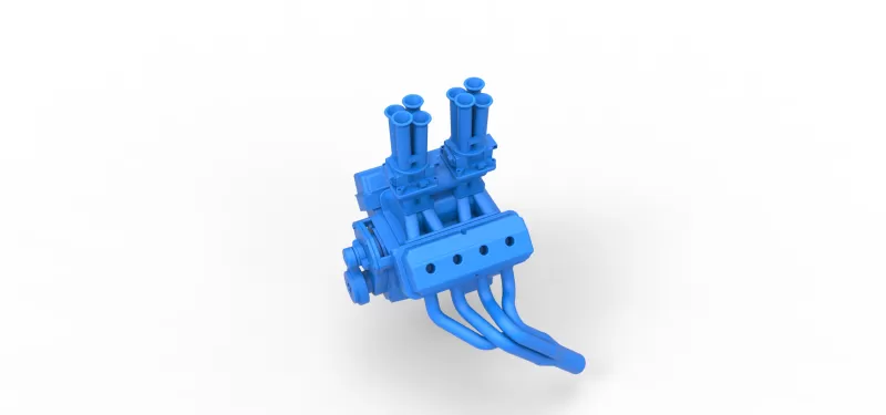 Engine of Gasser Version 2 Scale 1:25 - Model preview 2