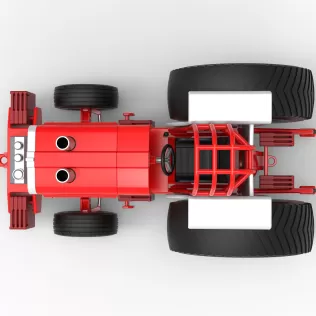 Fun short Pro Stock Pulling Tractor Version 4 Scale 1:25 - Model thumbnail 9
