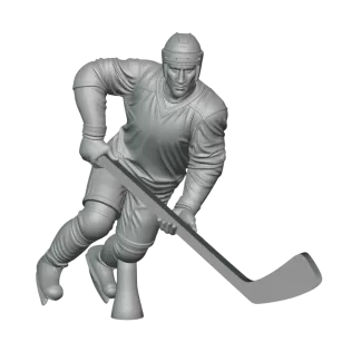 Trophy Hockey Champion Premium – 3D Printable Model - Model thumbnail 10