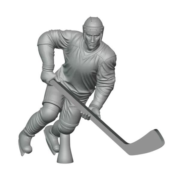 Trophy Hockey Champion Premium – 3D Printable Model - Model preview 10