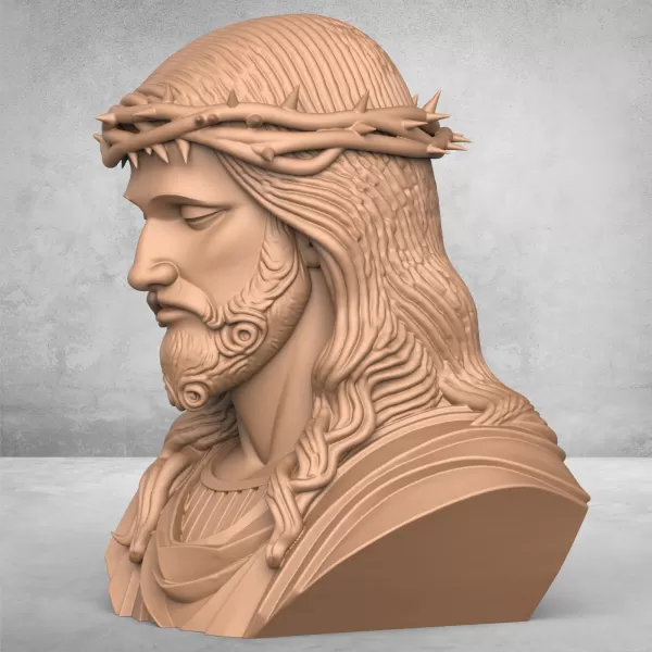 Jesus Christ Statue - Model preview 4