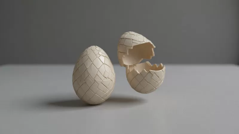 Dragon Egg Container - Fantasy Halloween Box - Model preview 7