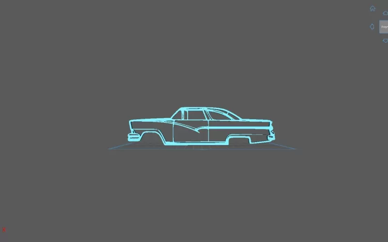 Ford - Crown Victoria Wall Art - Model preview 1
