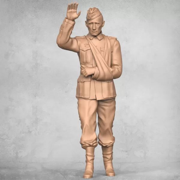 Injured Army Soldier - Model preview 3