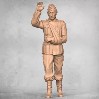 Injured Army Soldier - Model thumbnail 3