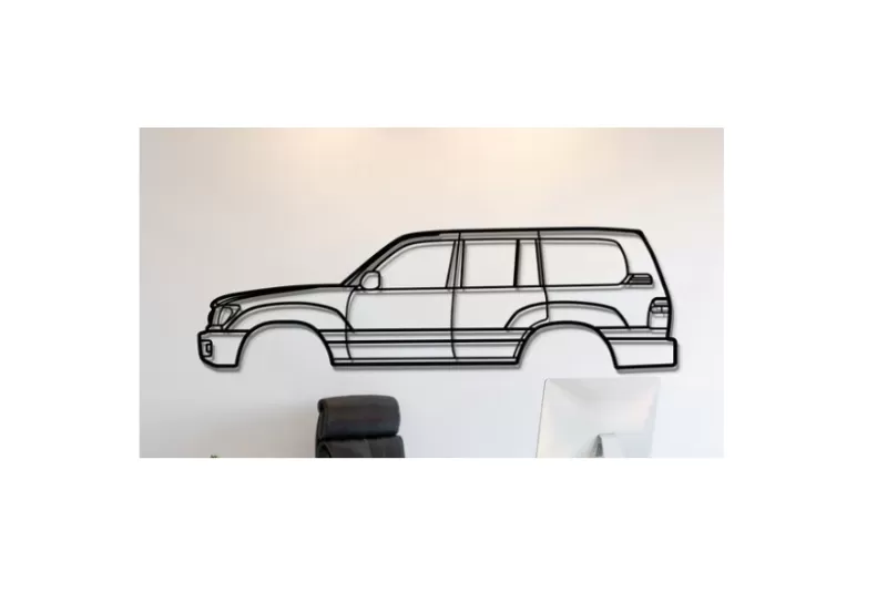 Toyota - Land Cruiser 1998 Wall Art - Model preview 1