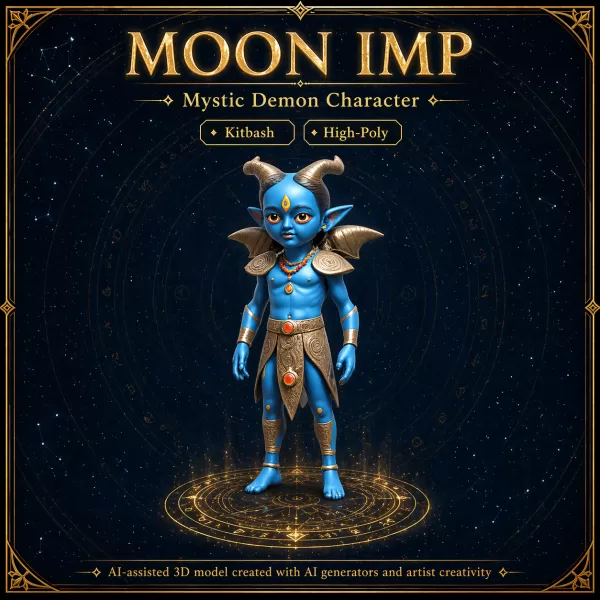 Divine Realm Mythic Character Collection - Model preview 4