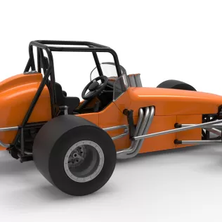Vintage Pavement Sprint car Scale 1:25 - Model thumbnail 20