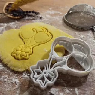 Happy Birthday Balloons Cookie & Clay Cutter, Cookie Biscuit - Model thumbnail 1