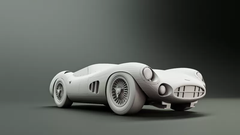 Aston Martin DBR - Model preview 6