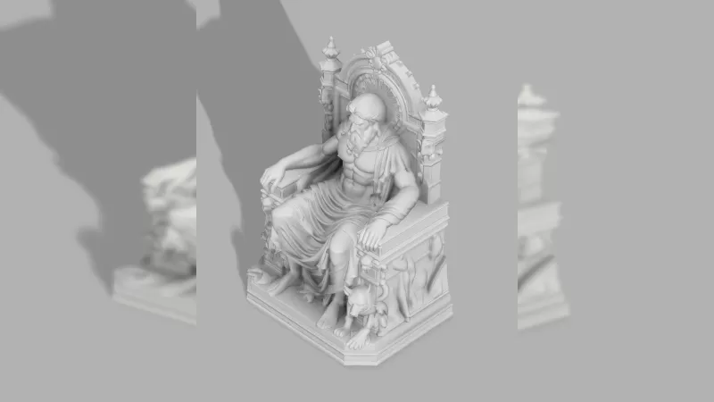 Hades - Lord of the Underworld - Model preview 5