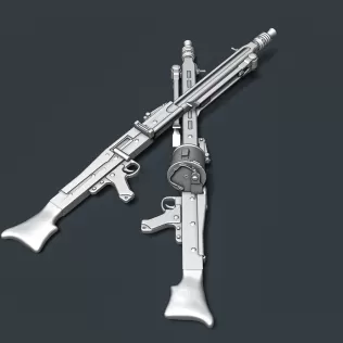 MG 42 #RoZ - Model thumbnail 7