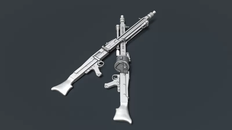 MG 42 #RoZ - Model preview 7