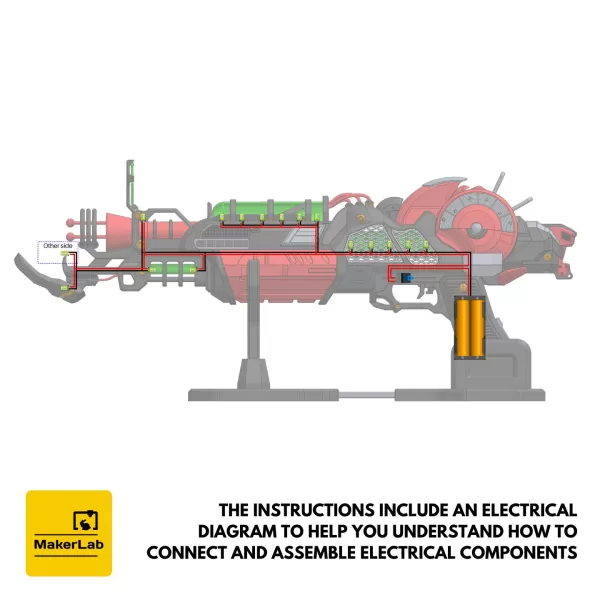 Ray Gun Mark II - CoD - Printable 3d model - STL files - Model preview 15