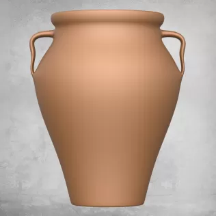Pottery Vessel Collection (8 Pottery Vessels) - Model thumbnail 8