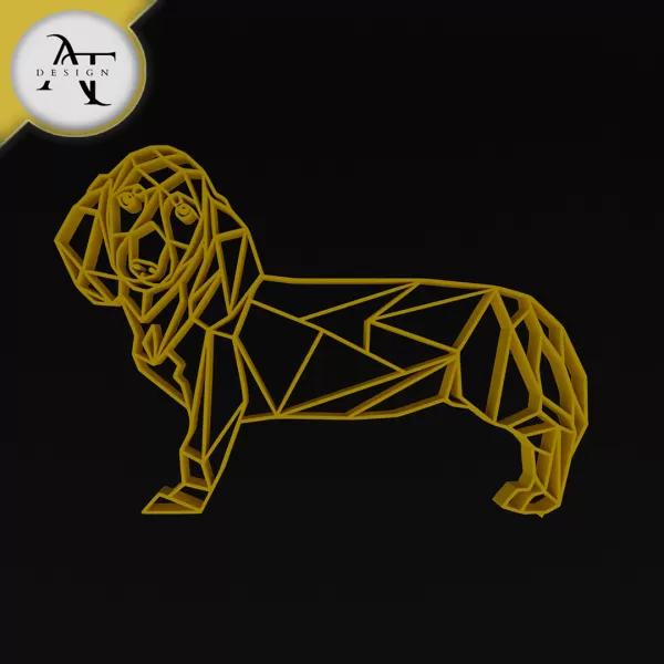 Dog - Wall Art - Model preview 1