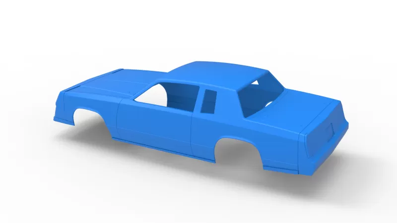 Shell of IMCA Stock car Version 2 Scale 1:25 - Model preview 10
