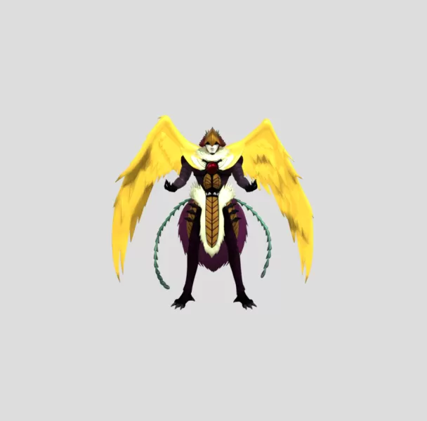 Phoenix Man - Model preview 1