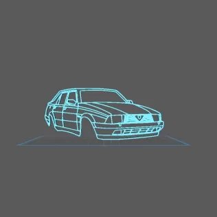 Alfa Romeo - 75 Wall Art
