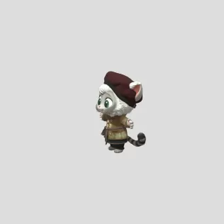 Captain Whiskers - Model thumbnail 2