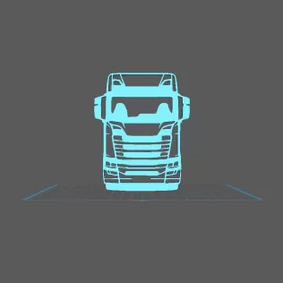 Truck - Scania S 2024 Wall Art