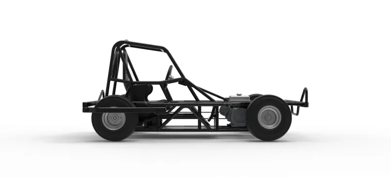 BriSCA Micro Formula 2 Stock Car Base Scale 1:16 - Model preview 22