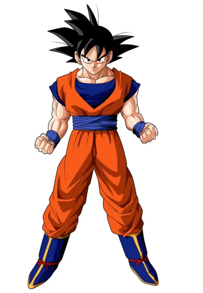 GOKU ADULTO - Model preview 5