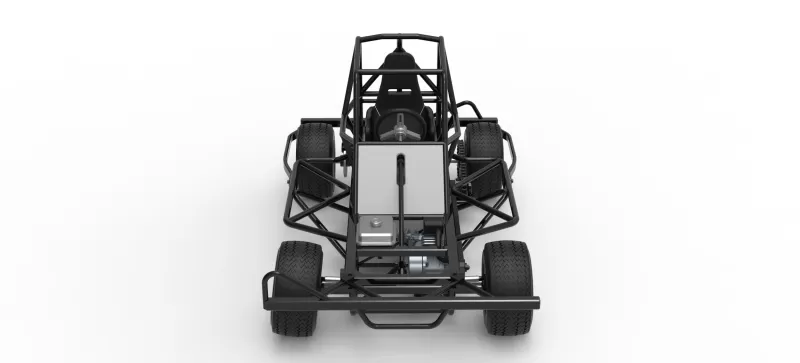 BriSCA Micro Formula 2 Stock Car Base Scale 1:16 - Model preview 8