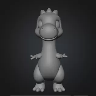 Kawaii dinosaur