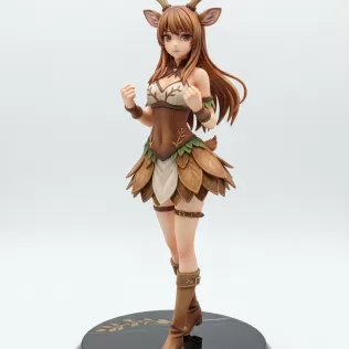 Modelo de chica Ciervo kemonomimi - Model thumbnail 1