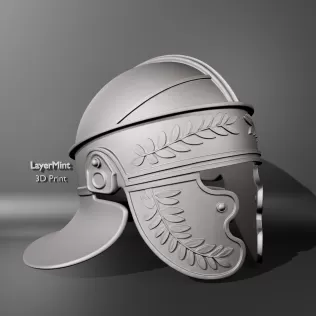 Roman Laurel Helmet - Model thumbnail 3