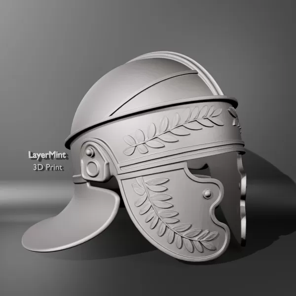 Roman Laurel Helmet - Model preview 3
