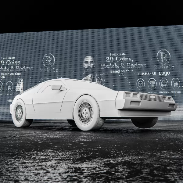DMC DeLorean #RoZ - Model preview 7