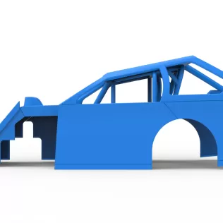 Shell of Mod Lite Race car Version 2 Scale 1:25 - Model thumbnail 6