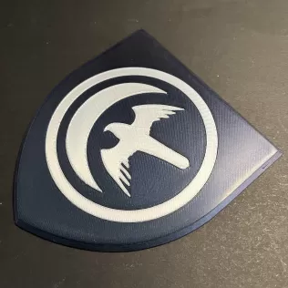 Game of Thrones Sigil of House Arryn Coaster - Model thumbnail 2