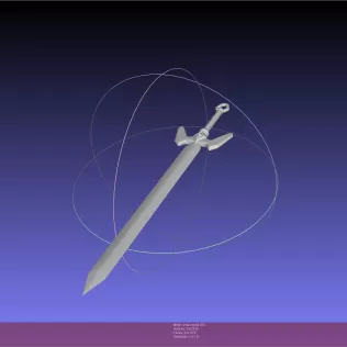 Dungeon Of Black Company Shia Sword - Model thumbnail 2